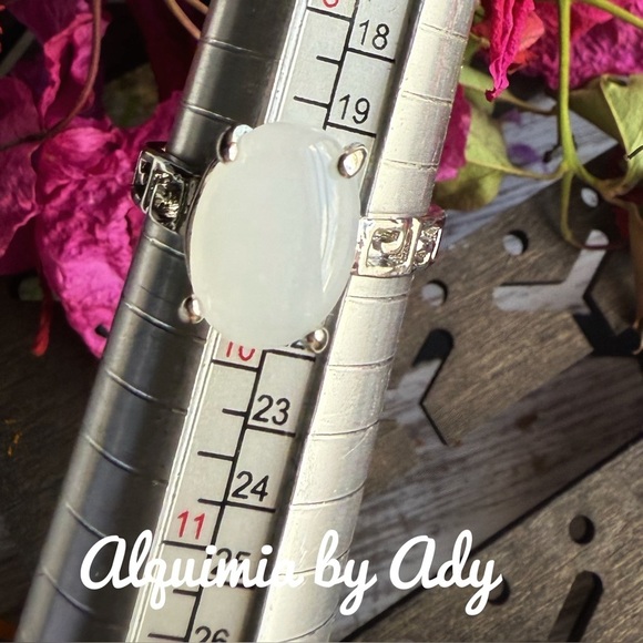 Alquimia by Ady Silver and White Ring - Picture 2 of 7